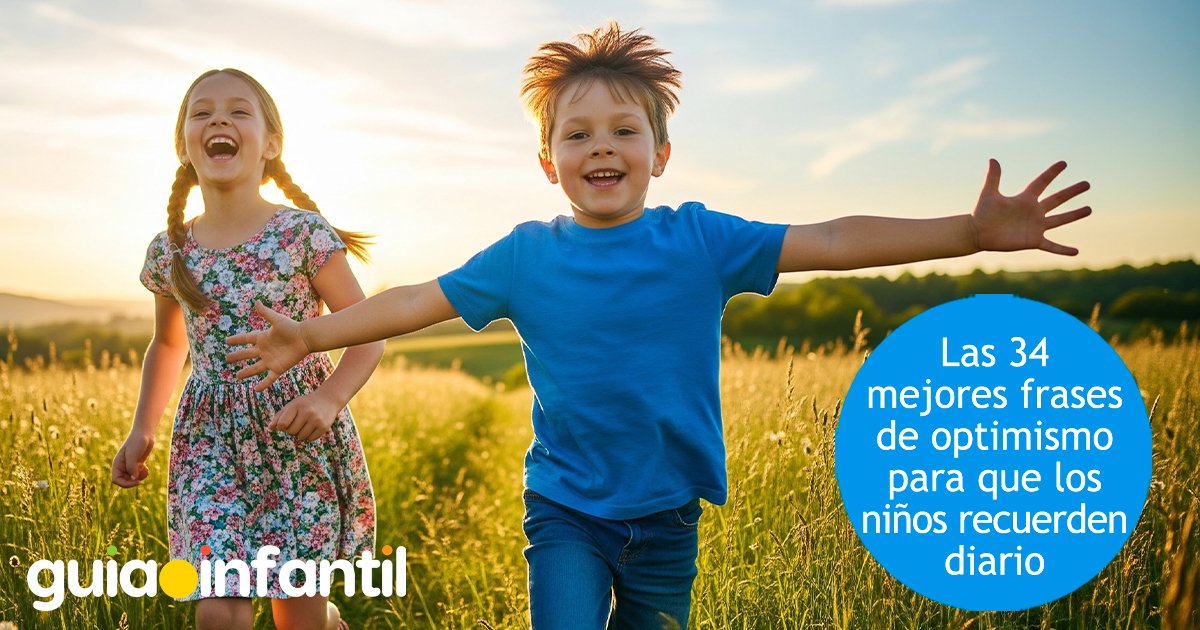 Frases de optimismo para compartir con los niños