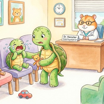 Cuento corto para niños con autismo - La tortuga que no sabía esperar