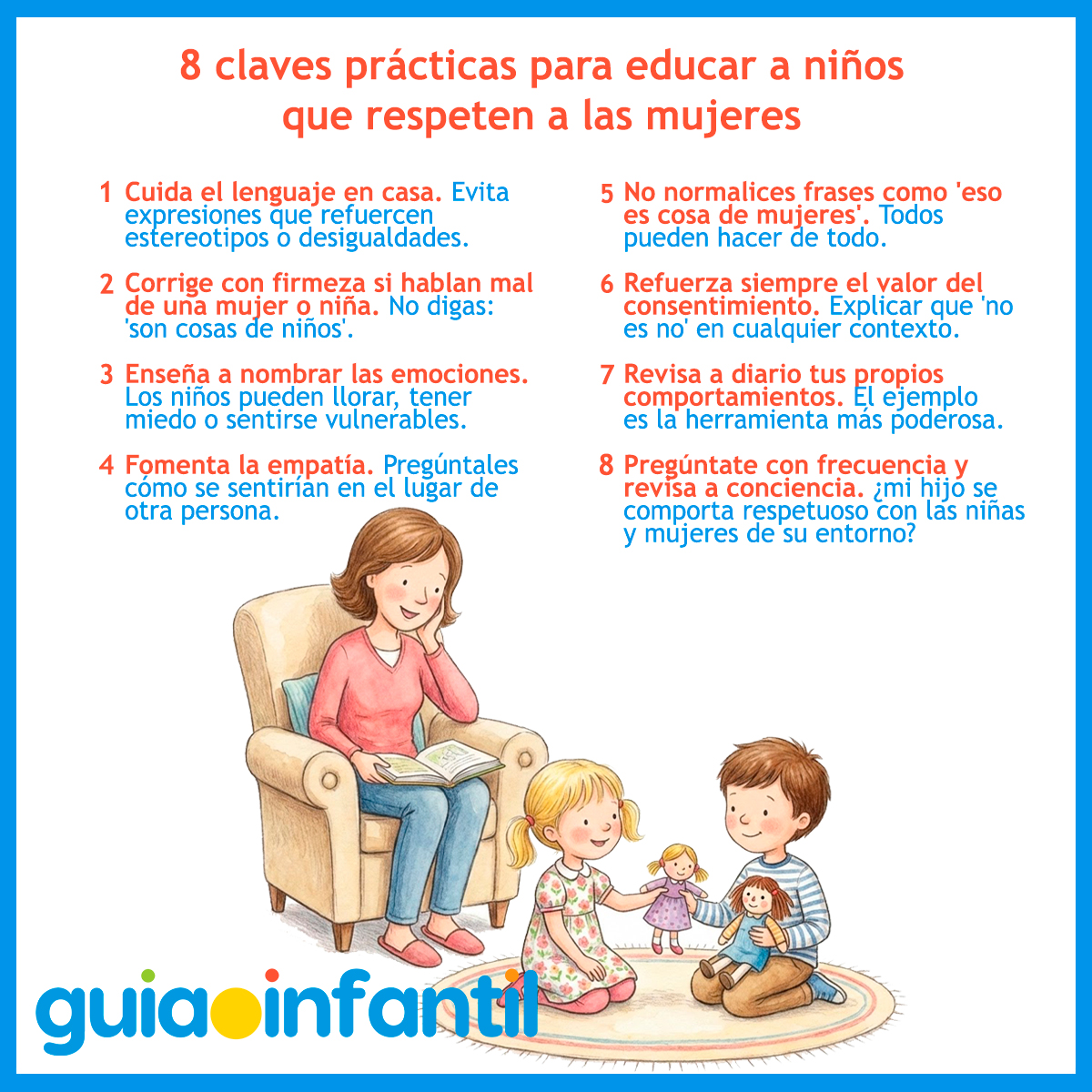 Claves para educar en la igualdad a los niños