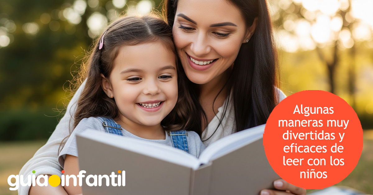 Maneras divertidas de leer con los niños