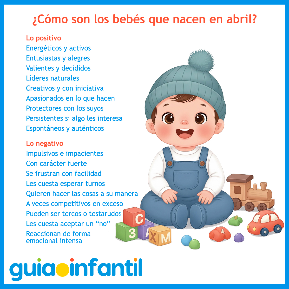 Ventajas y desventajas de los niños nacidos en abril