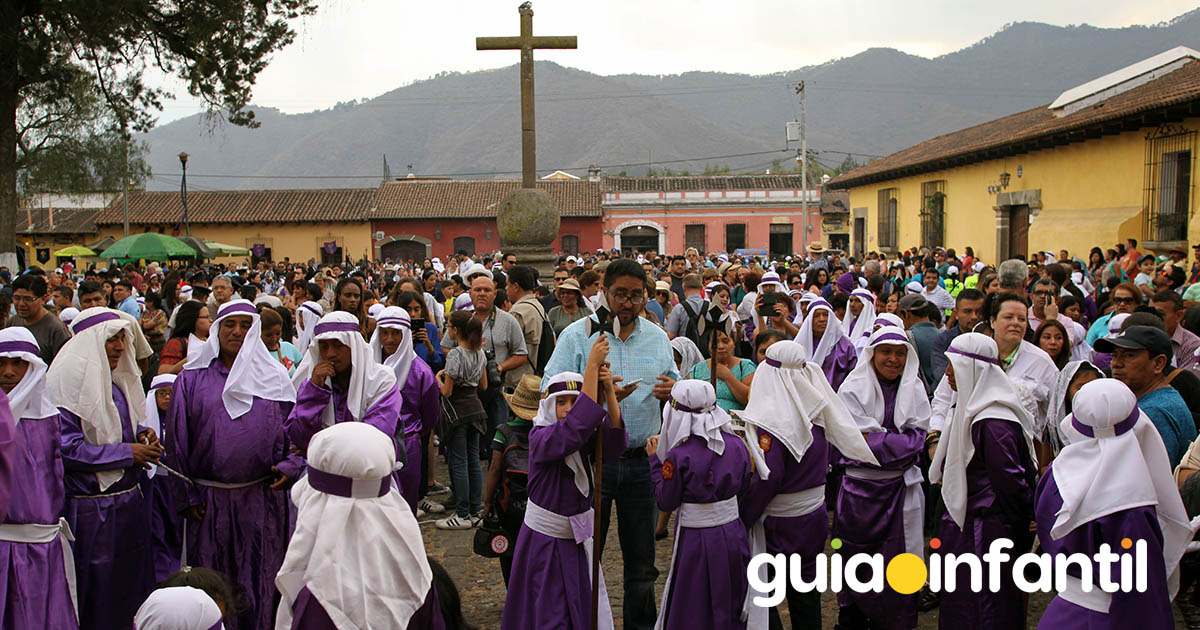 Procesiones de semana santa para niños