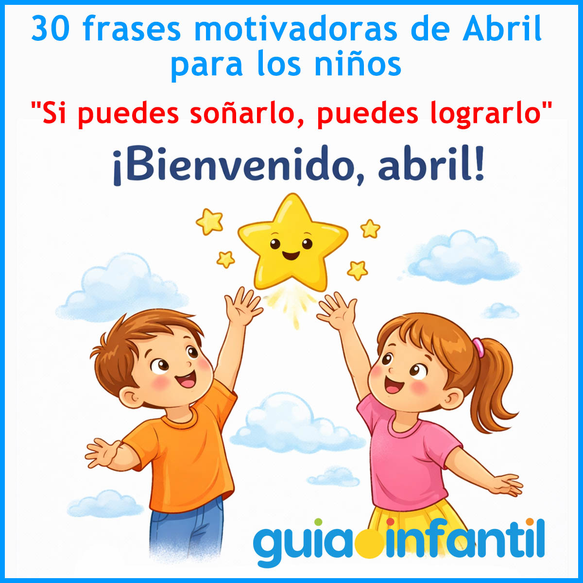 frases de abril para niños