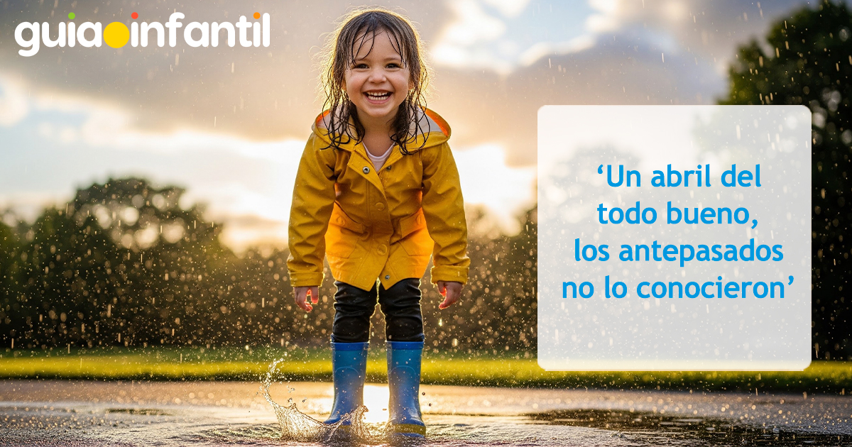 Frases de abril para tus hijos