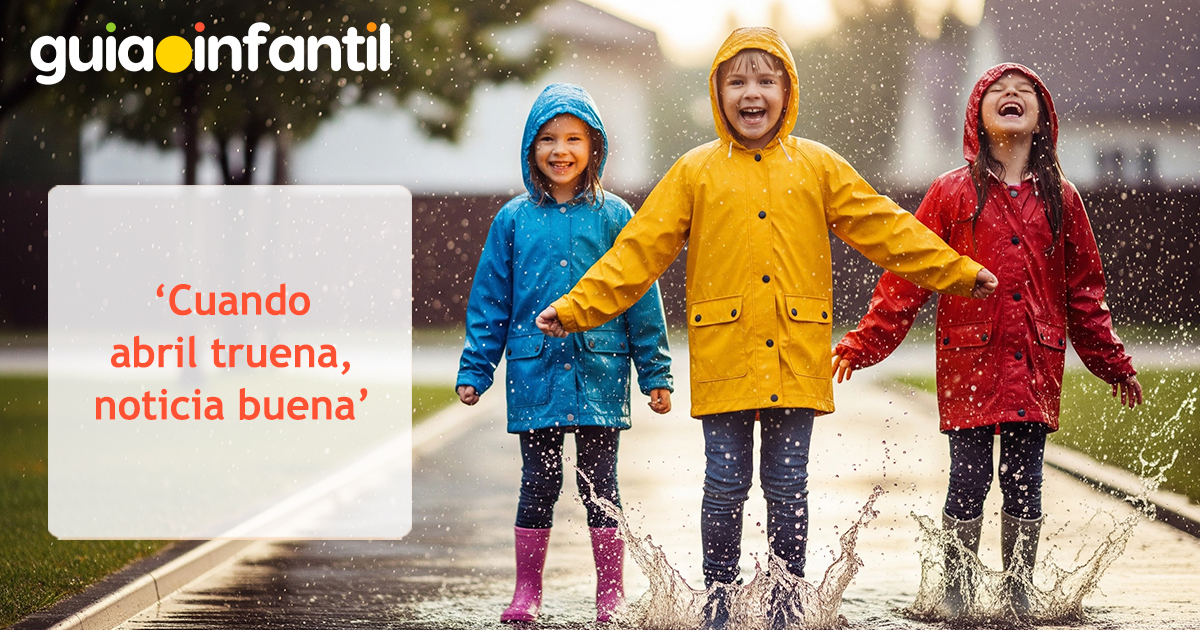 Refrán popular de abril para niños