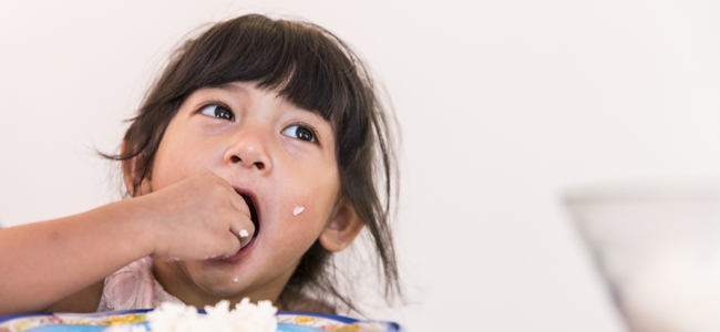 los niños comen más de la cuenta