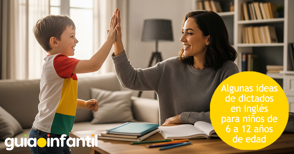 Dictados en inglés para niños de 6 a 12 años