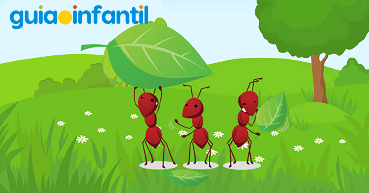 Poema corto de las hormigas para niños