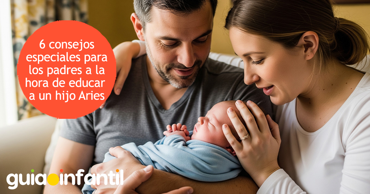 Consejos para educar a un bebé Aries