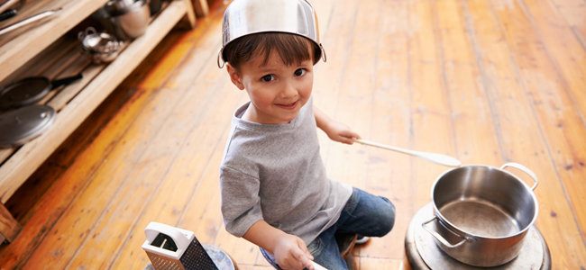 de padres desordenados, niños creativos