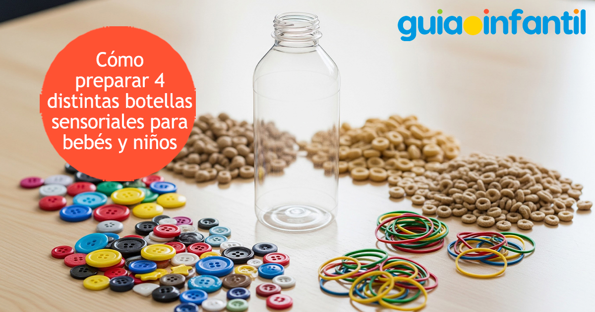 Cómo preparar las botellas sensoriales caseras