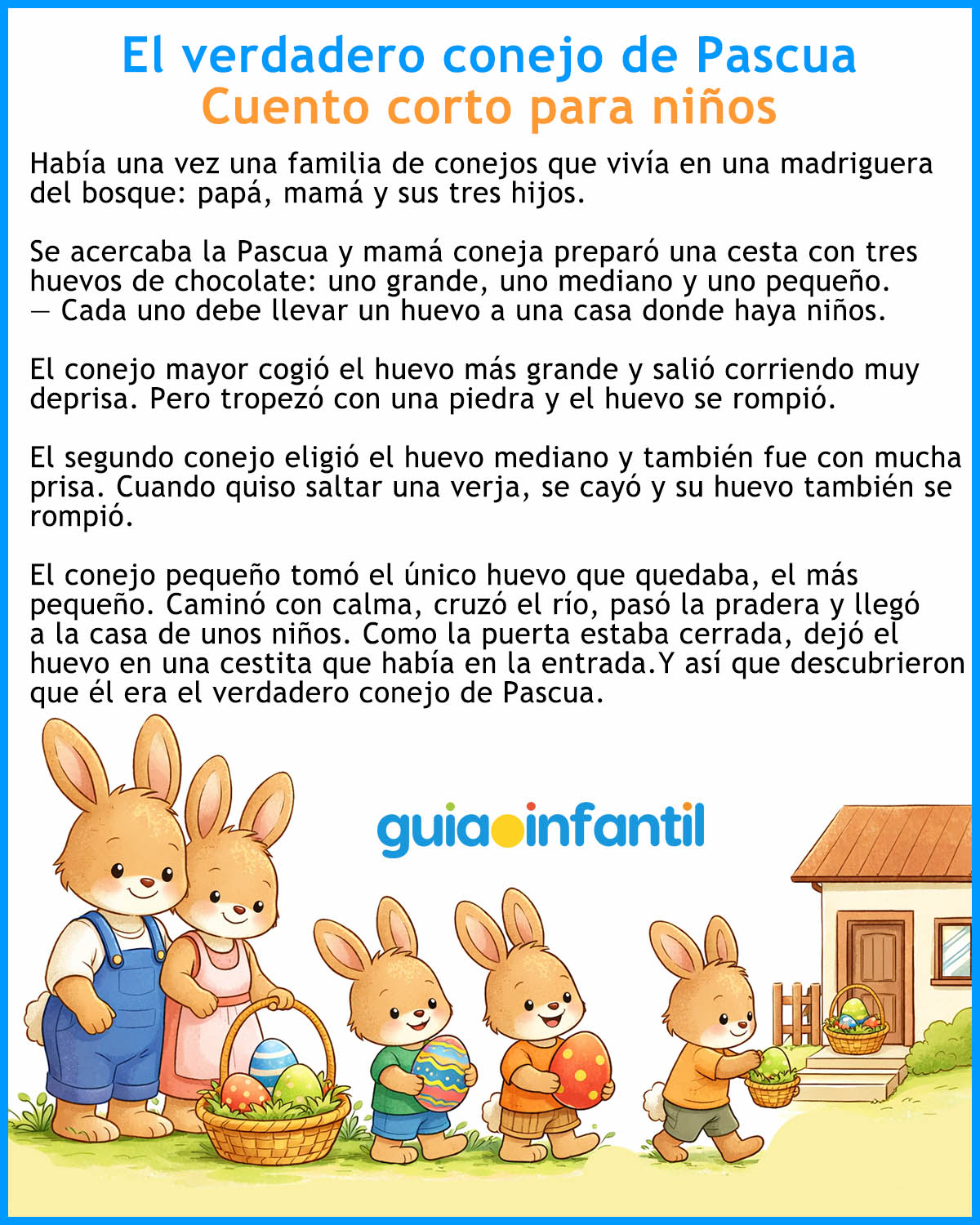 cuento del conejo de pascua
