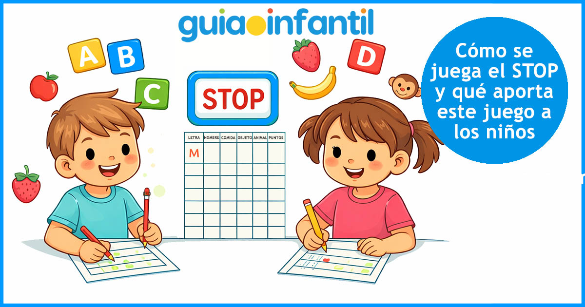 Stop. juego de mesa para niños