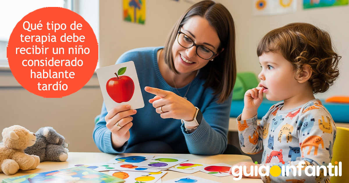 Terapia para niños hablantes tardíos