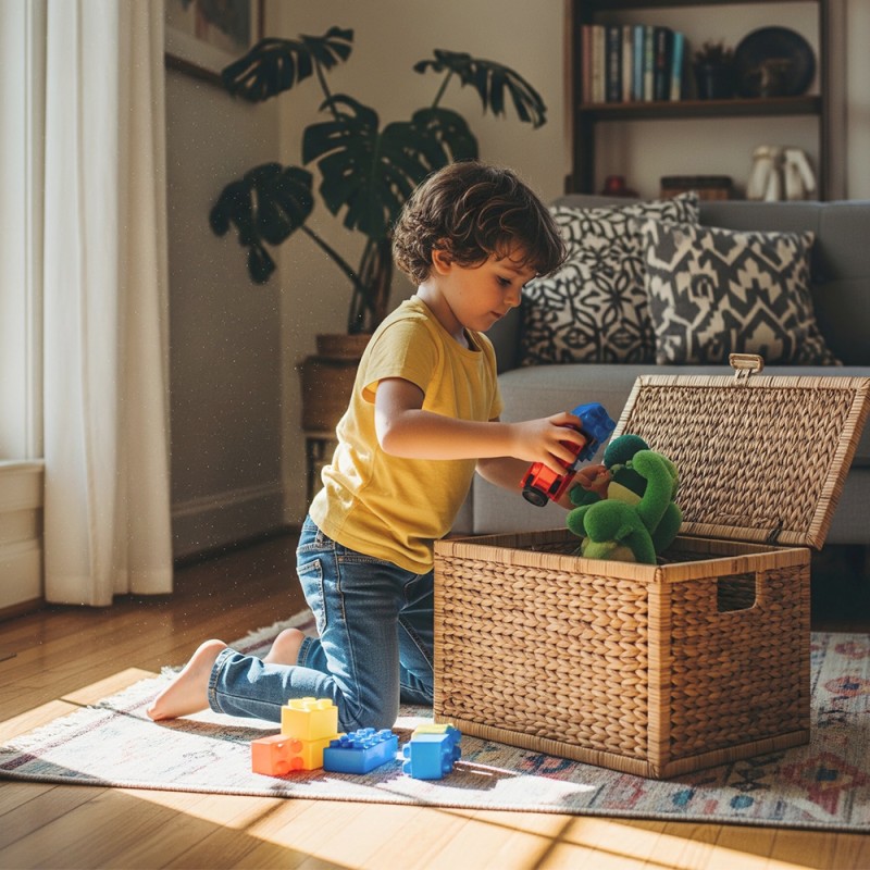 6 tareas que los niños de 2 a 4 años pueden hacer en casa