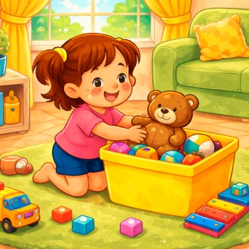 Yo sola. Cuento corto Montessori sobre la autonomía de los niños