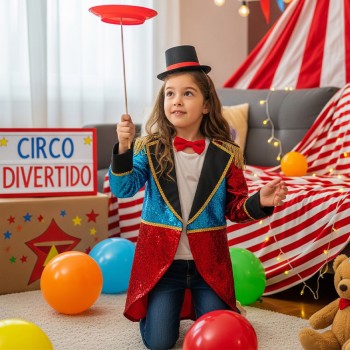 Cómo montar un espectáculo de circo con los niños en casa