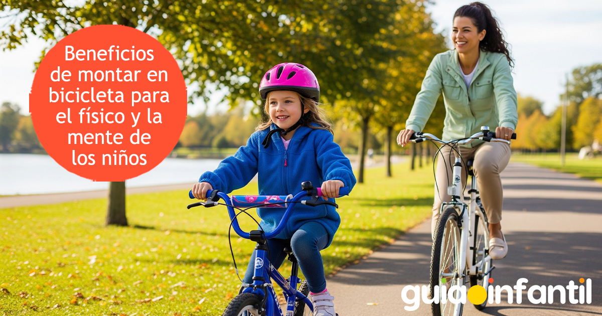 Beneficios de montar en bicicleta para los niños