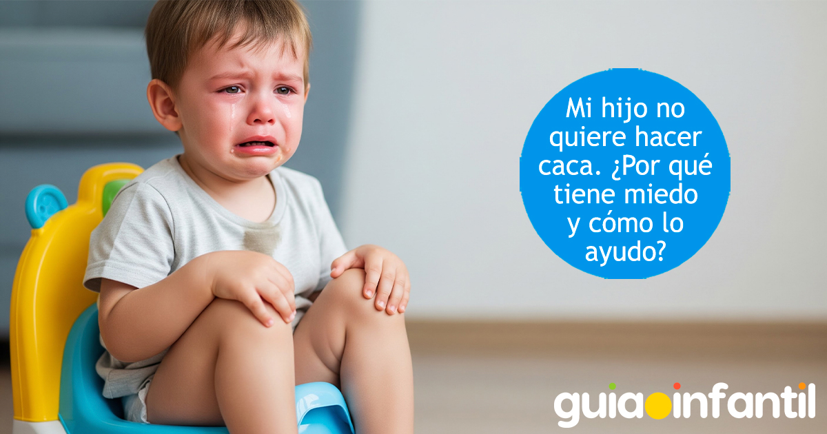 Mi hijo no quiere hacer caca 