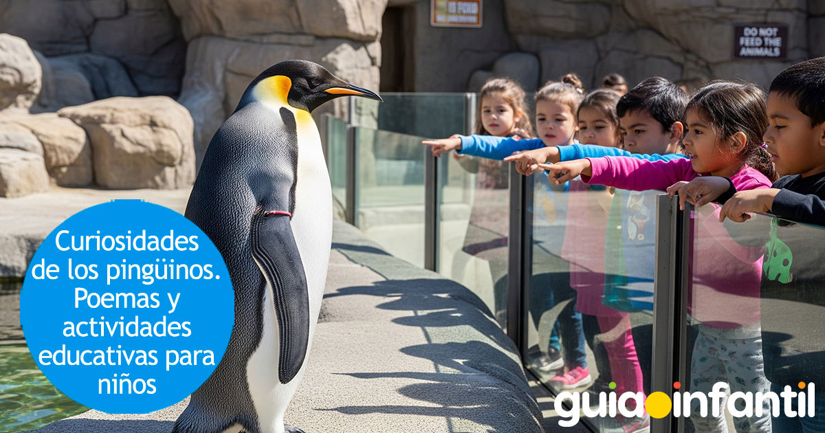 Datos curiosos de los pingüinos para niños
