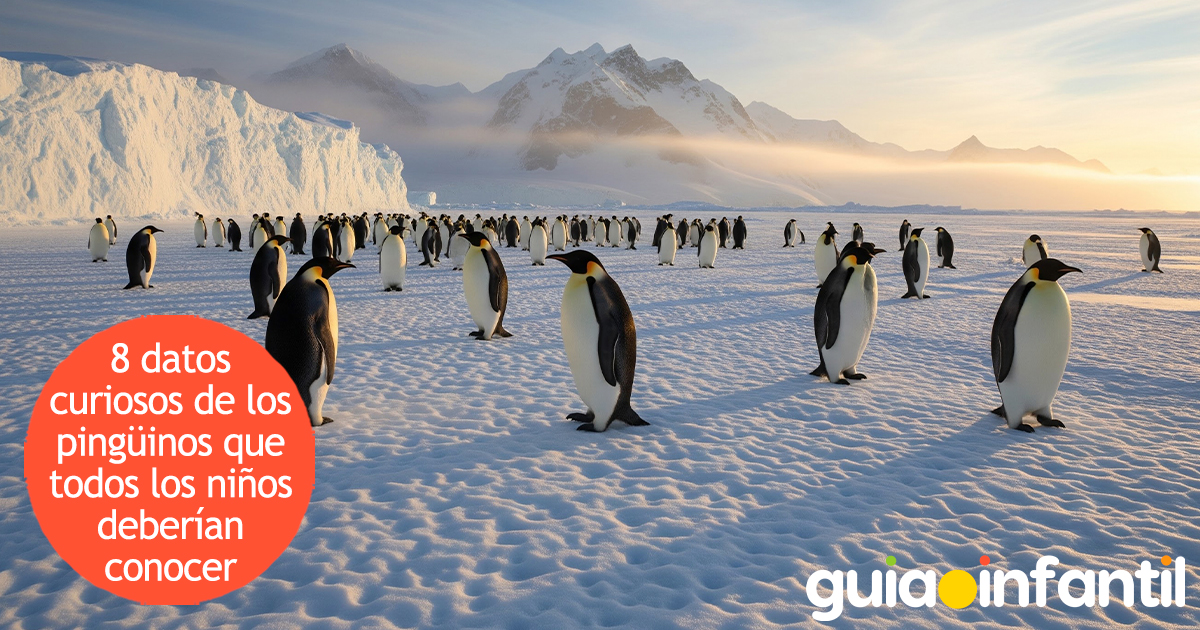 Datos curiosos de los pingüinos para niños
