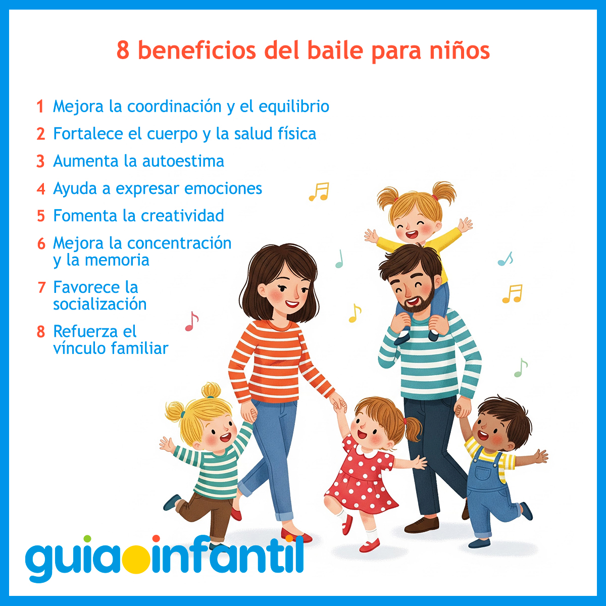 Beneficios del baile para los niños