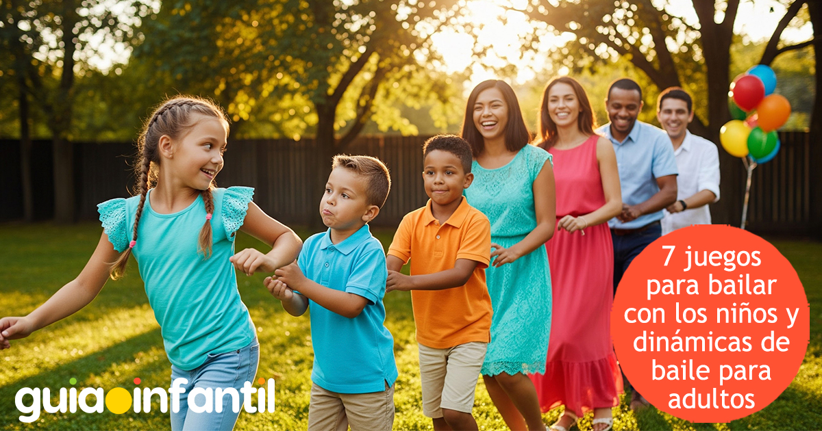 Dinámicas de baile en familia