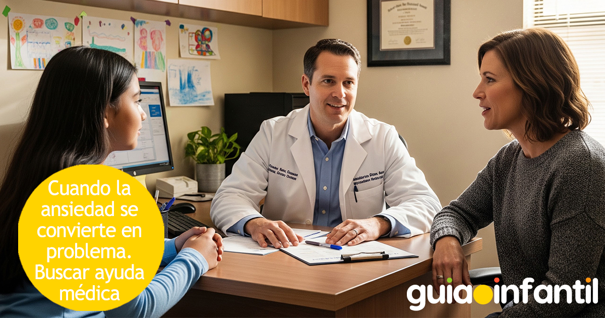 Cuándo buscar ayuda para la ansiedad del niño