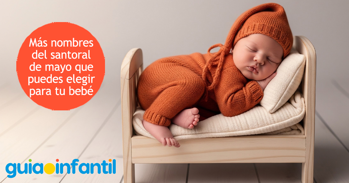 Más nombres del santoral de mayo para tu hijo