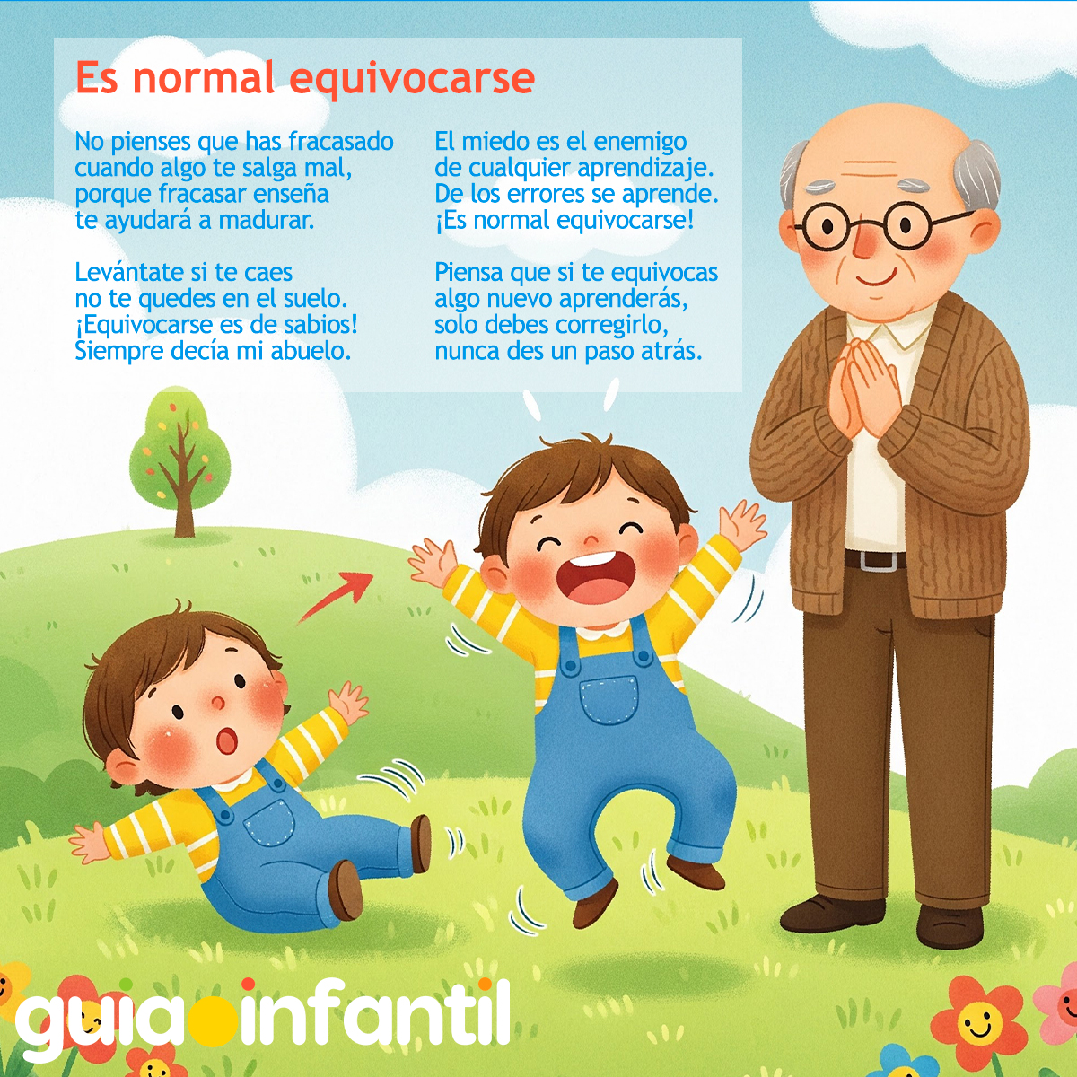 Poema infantil sobre el temor