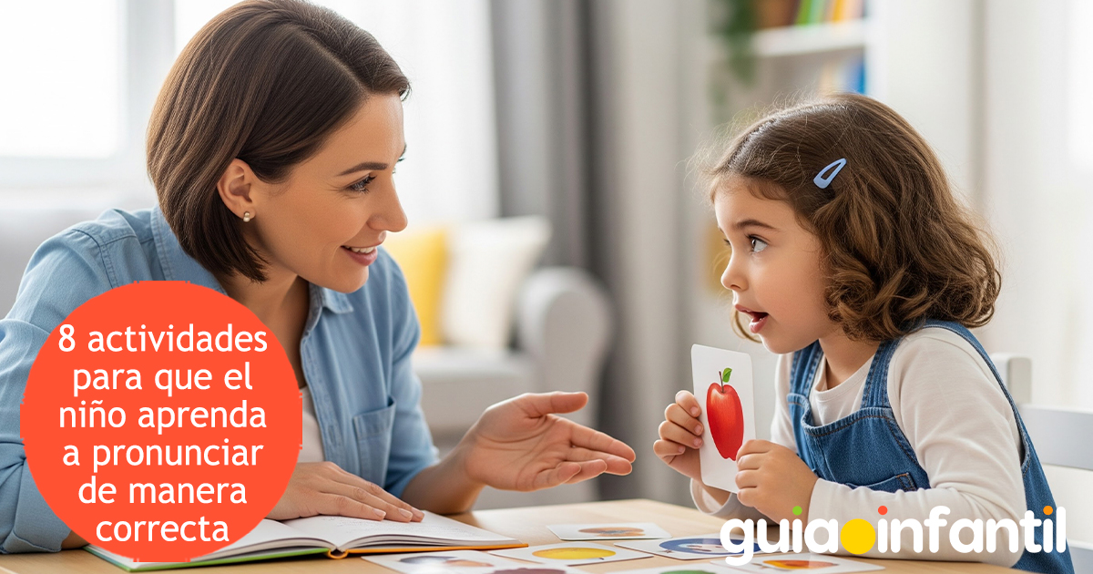Actividades para la correcta pronunciación de los niños