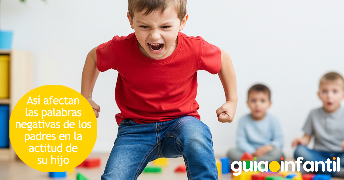 Las palabras negativas y la actitud de los niños