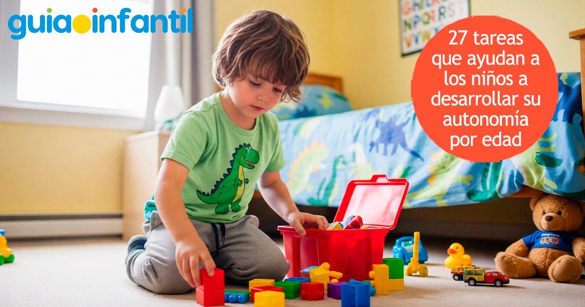 Tareas de autonomía para niños