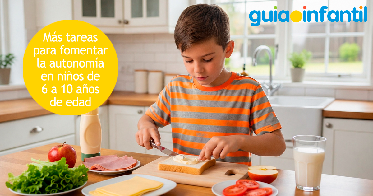 Tareas que fomentan la autonomía en los niños