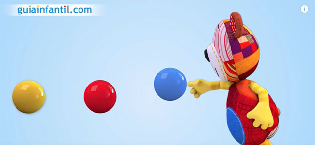 El juego de los colores de las pelotas