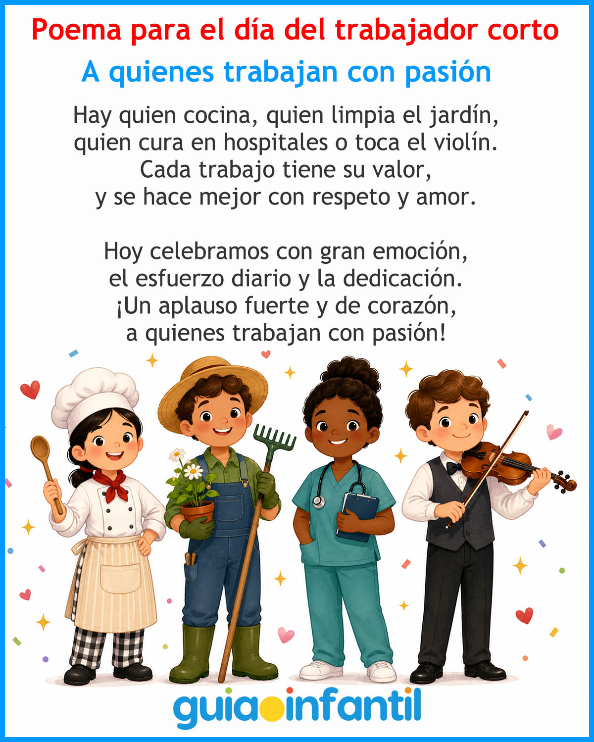 poema para el día del trabajador corto