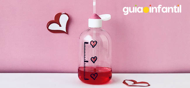 Experimento del termómetro del amor para niños
