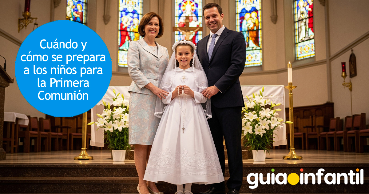 Preparar a los niños para su Primera Comunión