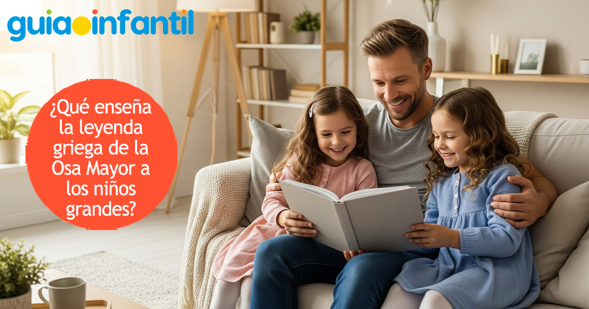 Enseñanza de la leyenda de la Osa Mayor para niños