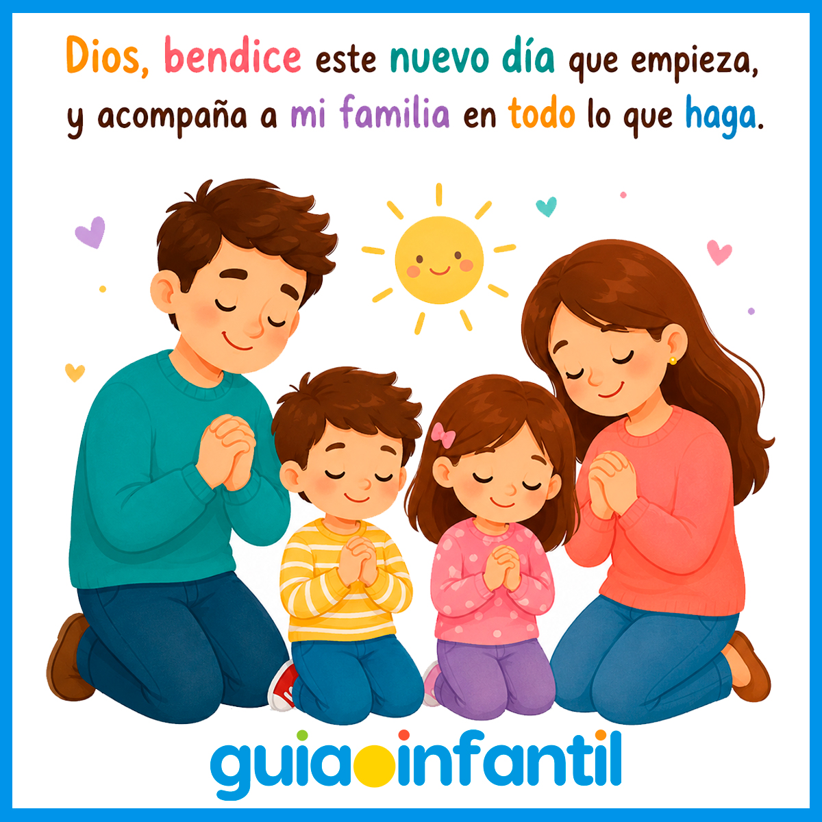 Oraciones para rezar en familia