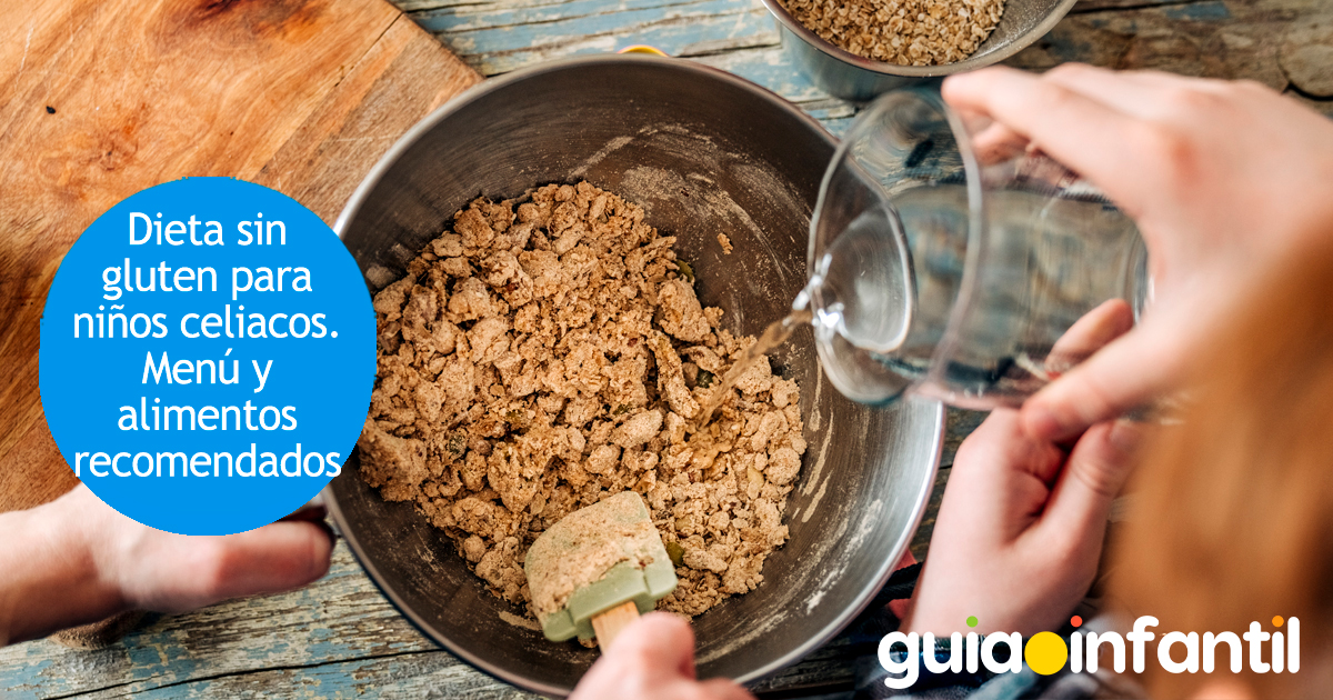 Dieta sin gluten para niños