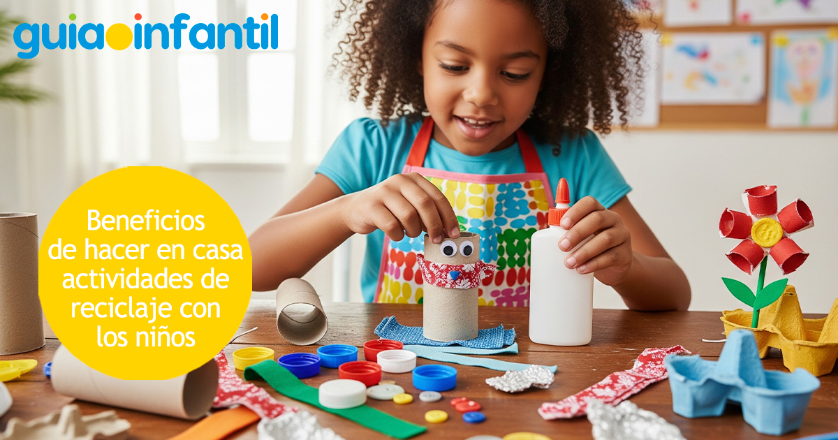 Beneficios de hacer manualidades con los niños