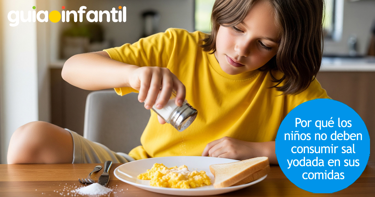 Sal en la dieta de los niños