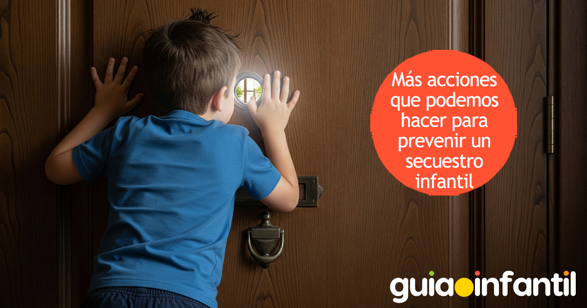 Acciones para evitar que un niño sea secuestrado