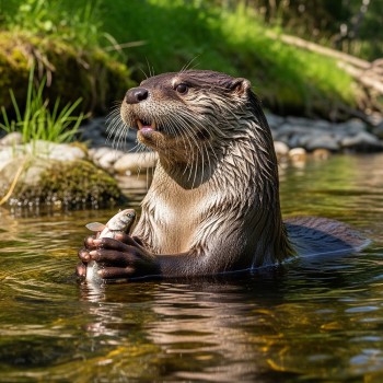 Curiosidades y datos sobre la Nutria que sorprenderán a los niños