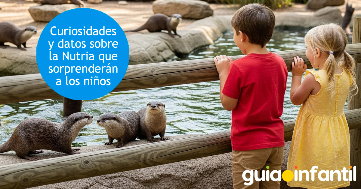Curiosidades de las nutrias para los niños