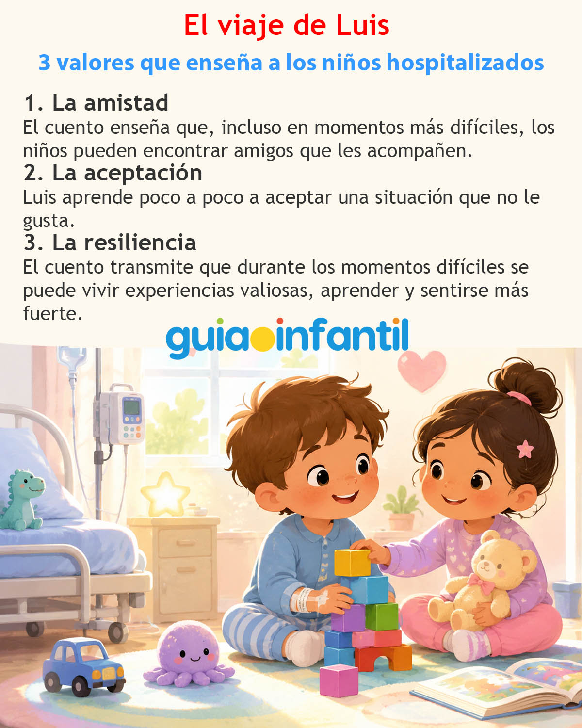 cuento para niños hospitalizados