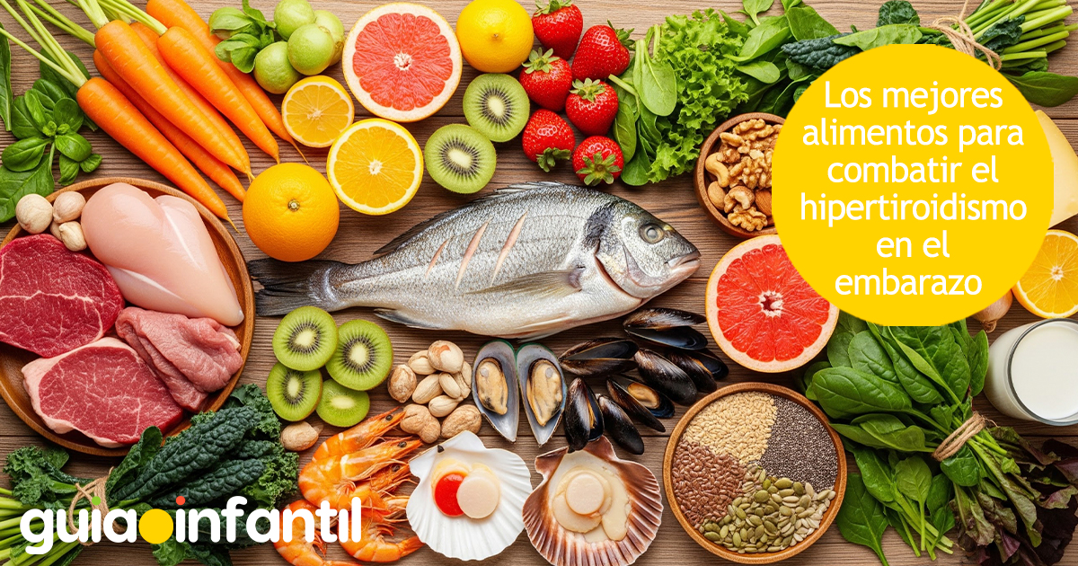 Alimentos para el hipertiroidismo en la gestación