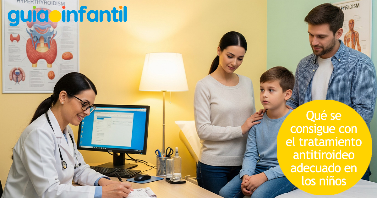 Tratamiento antitiroideo en los niños