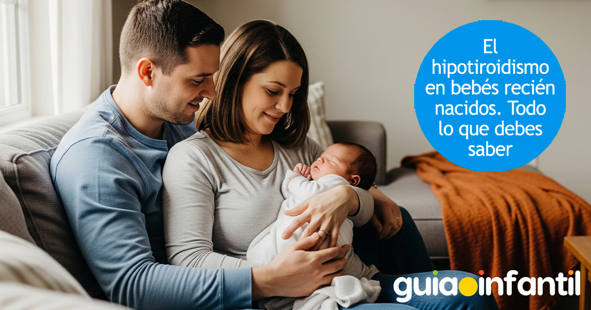 ¿Qué es el hipotiroidismo en los bebés?